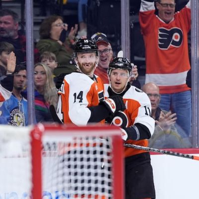 Flyers win second straight shootout, as Travis Konecny scores 200th career goal vs. Penguins