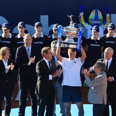 ATP roundup: Holger Rune upsets Carlos Alcaraz in Barcelona