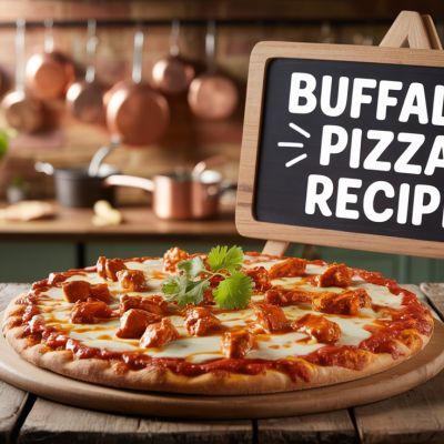 Buffalo Pizza Recipe | Spicy, Cheesy, and Totally Irresistible