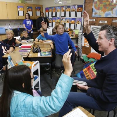 Gavin Newsom wants to take smartphones out of schools