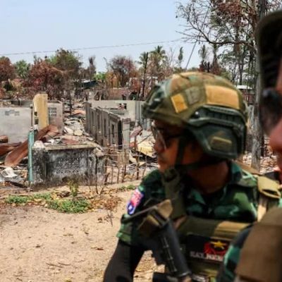 Myanmar airstrike on Rakhine market kills at least 33