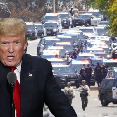 Trump’s first statement on the mosque attack that killed 3 people in the US