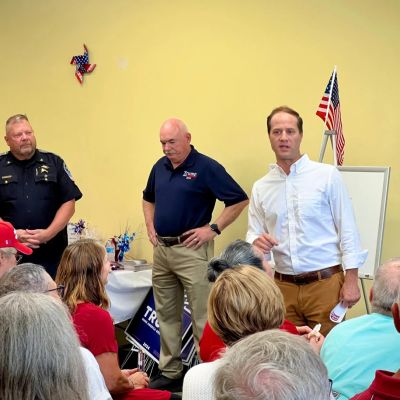 Crime, immigration and economy top of mind for Trump voters at campaign office open house