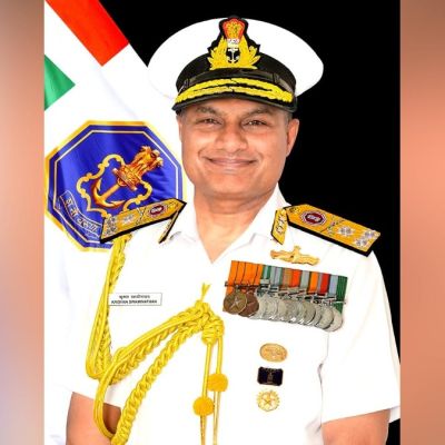Admiral Krishna Swaminathan takes charge as new Navy Chief
