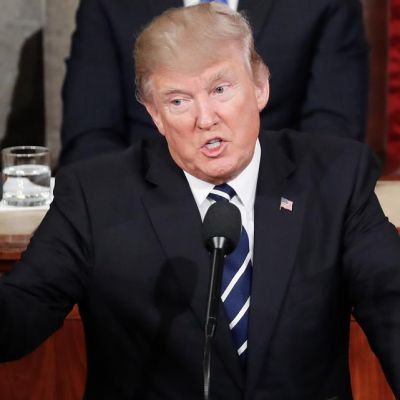 Trump sets record for longest address to a joint session of Congress