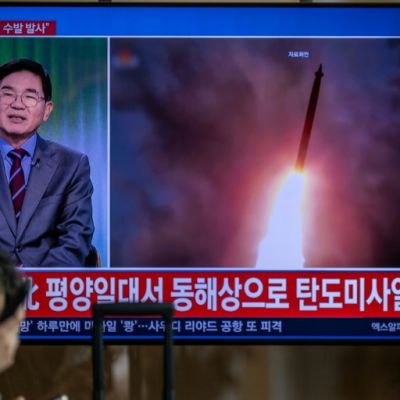 North Korea fires ‘several ballistic missiles’ into Sea of Japan