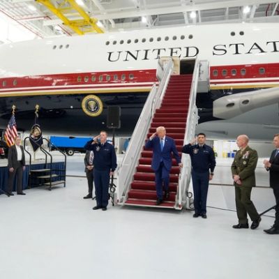 Trump showcases new Air Force One jet gifted by Qatar government