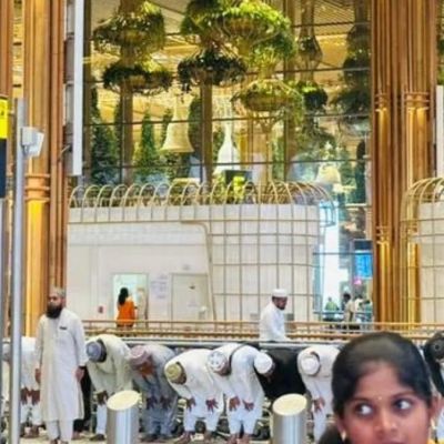 Namaz at Bengaluru airport sparks controversy; BJP slams Siddaramaiah govt for ‘double standards’