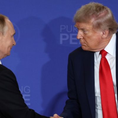 Trump Handed First Lady Melania's Letter To Putin At Alaska Summit. Here's What It Said