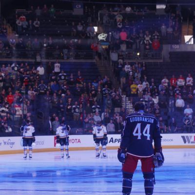 Columbus Blue Jackets honor Johnny Gaudreau before first home game since his death