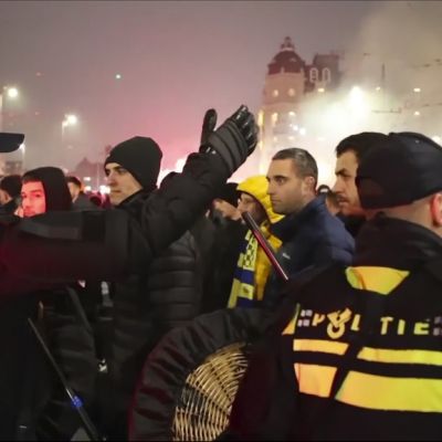 Muslim Mob Attacks Israeli Jews after Amsterdam Soccer Match as Trump Prepares to Change US Iran Policy