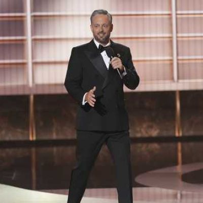 Nate Bargatze opens the 2025 Emmy Awards, where ‘The Studio’ and ‘Severance’ are favorites