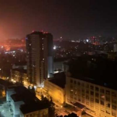 Russia attacks Kyiv with fires, injuries, and ongoing strikes reported