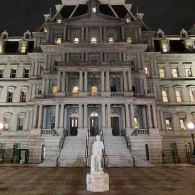Trump places statue of Christopher Columbus near the White House