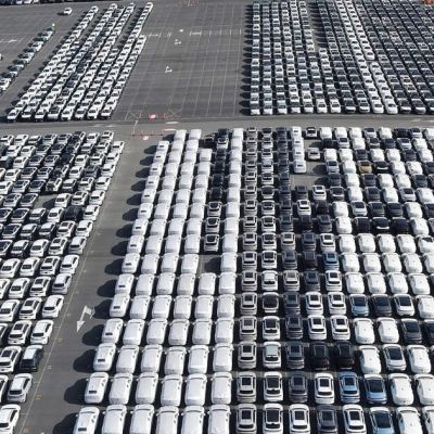 Foreign cars exported from China to Russia, bypassing sanctions