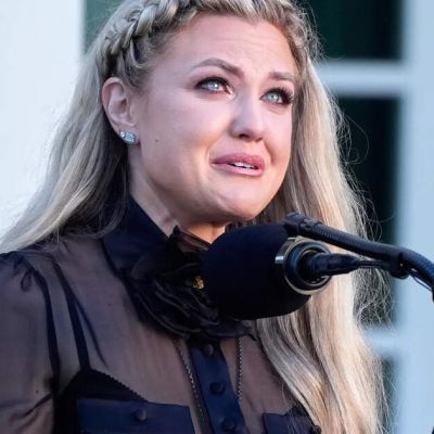 Erika Kirk fights back tears accepting Medal of Freedom for late husband Charlie Kirk: ‘Happy birthday my Charlie’