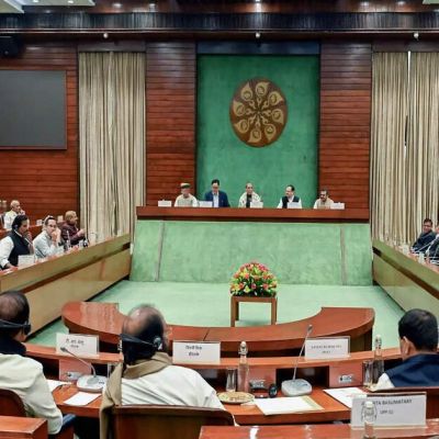 Parliament winter session: 50 leaders from 36 political parties attend All-Party meet