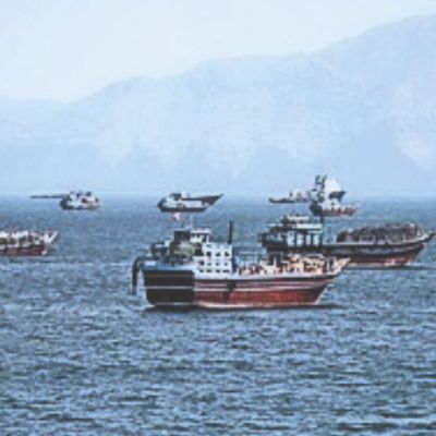 Oil tanker on fire after hitting mine in Hormuz: Iran's Guards