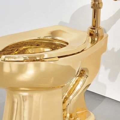 ₹1,064,800,000: 18-karat solid gold functional toilet ‘America’ sold at a whopping sum at Sotheby’s auction. Who bought it?