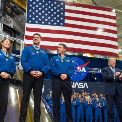 America’s new moon heroes: Trump honours NASA’s Artemis II crew, unveils Space Academy, eyes Mars next