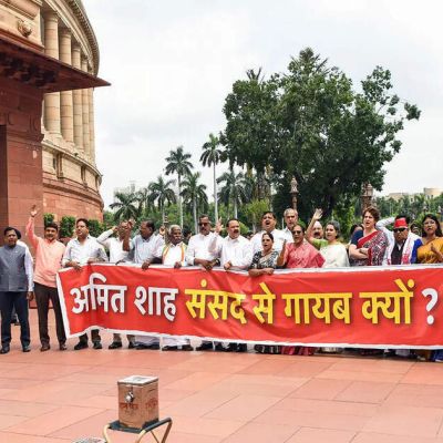 Government offer of Shah’s statement on student protests fails to end Parliament deadlock
