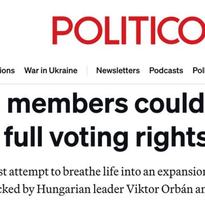 The EU is discussing the possibility of Ukraine joining with limited rights, — Politico
