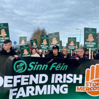 McAleer attends Stop Mercosur rally in Athlone