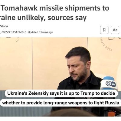 The supply of long-range Tomahawk missiles to Ukraine is unlikely