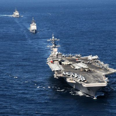 USS George H.W. Bush Carrier Strike Group Departs US for Deployment — Navy