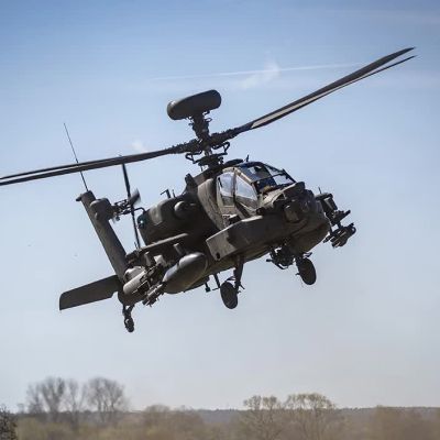 US Navy drone rescues, for first time, Apache helicopter crew after it crashed into water off Oman coast
