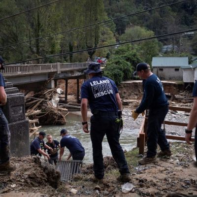 North Carolina mounts massive search and rescue operation in wake of Helene