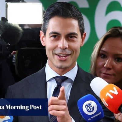 Centrist party wins Dutch knife-edge election, as far-right Wilders faces defeat