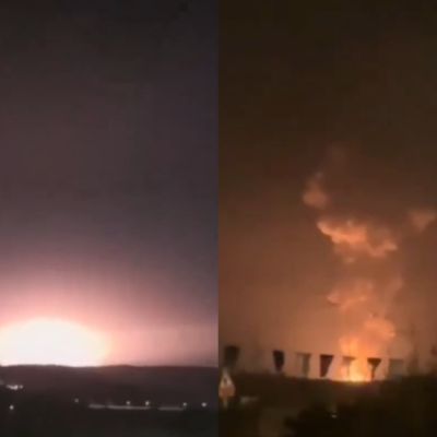 Explosion at Israeli Defence facility leads to massive fireball and smoke cloud, firm reacts
