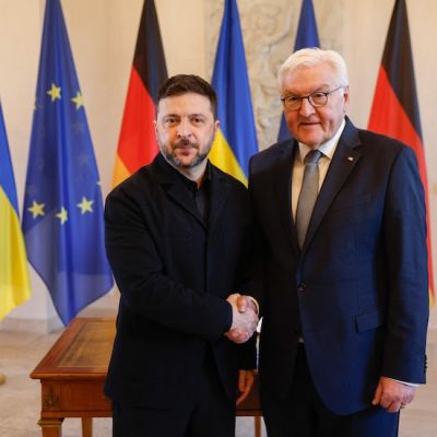 Ukraine peace talks resume in Berlin with US and EU officials