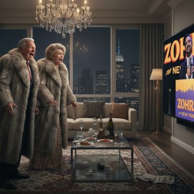 Asshole Billionaires Threaten to Pack Up Their Shit and Ruin a Different City After Mamdani Elected