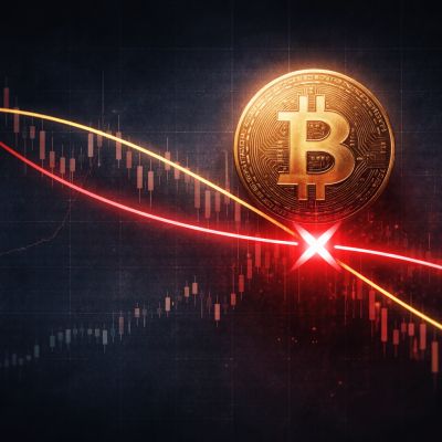 Bitcoin Death Cross That Last Preceded A 66% Drop Is Back