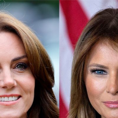 Kate Middleton and Melania Trump Make Rare Joint Appearance