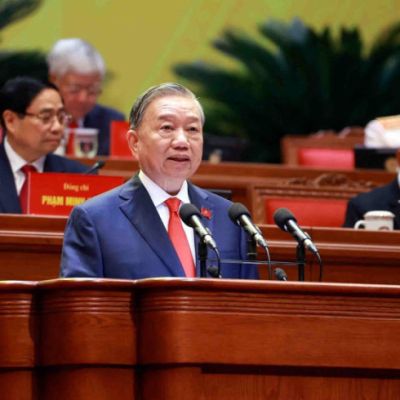 Lam vows faster growth as he seeks to extend his hold on Vietnam