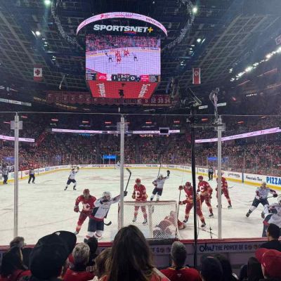 Caps beat Flames 3-1, end four-game losing streak