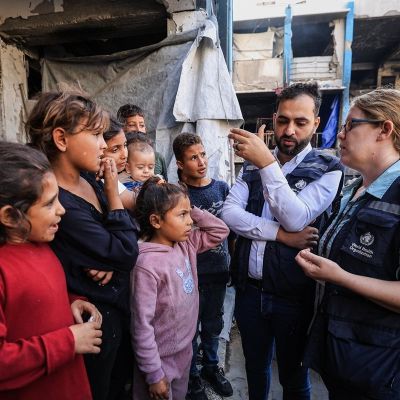 UN agencies welcome news that famine has been pushed back in the Gaza Strip, but warn fragile gains could be reversed without increased and sustained support