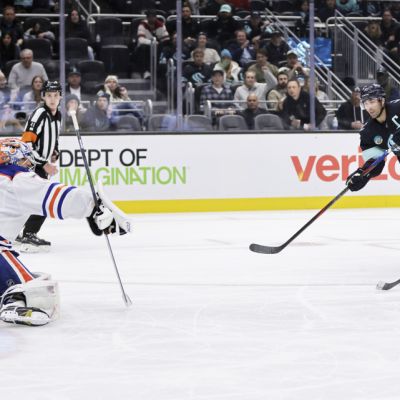 Eberle scores 2 goals as Kraken beat Oilers 3-2 to improve franchise’s best start to 5-2-2