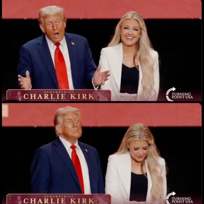 Charlie Kirk memorial: Donald Trump trolled for funny dance beside Charlie Kirk’s bereaved widow Erika