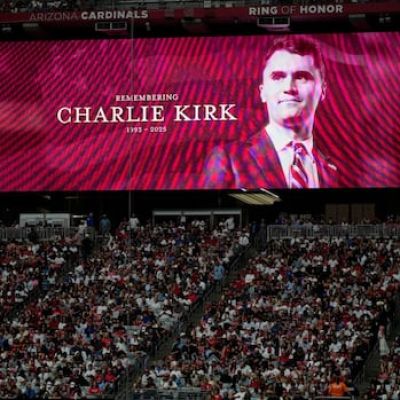 ANALYSIS | Charlie Kirk memorial delivers heavy mix of politics and religion. He likely would have approved | CBC News