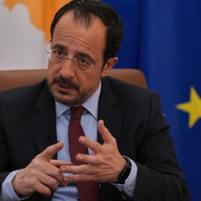 Cyprus president says peace talks gain momentum after UN meeting
