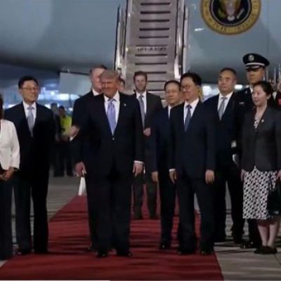The welcome that fascinated Donald Trump going to China