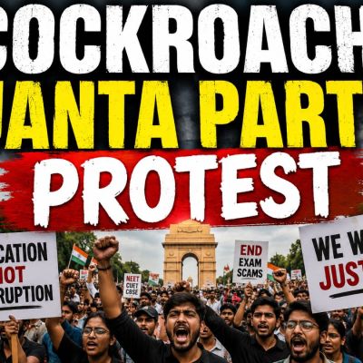 CJP Potest: ‘Cockroaches’ Gathered At Jantar Mantar, Demand Sonam Wangchuk Or Khan Sir As Education Minister | WATCH