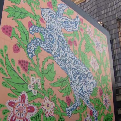 Columbia College unveils new murals by faculty members on Wabash Arts Corridor