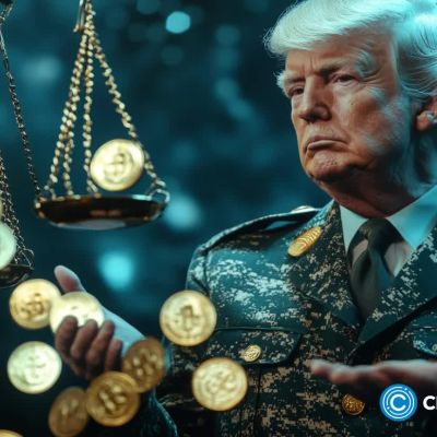 TRUMP Coin ETF appears on DTCC, token still down 90%