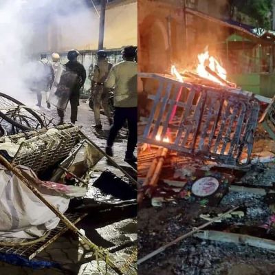 Odisha: Clashes erupt during Durga idol immersion over loud music