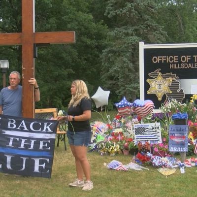 Friends and family gather to remember Hillsdale deputy killed in the line of duty